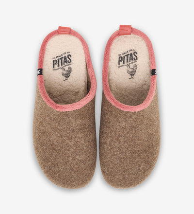 Astrid eco felt mule slippers