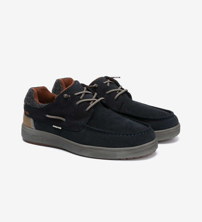 Omi by Pitas waterproof suede easy-on casual shoes, lightweight and breathable with high-quality suede upper, ideal for everyday wear.