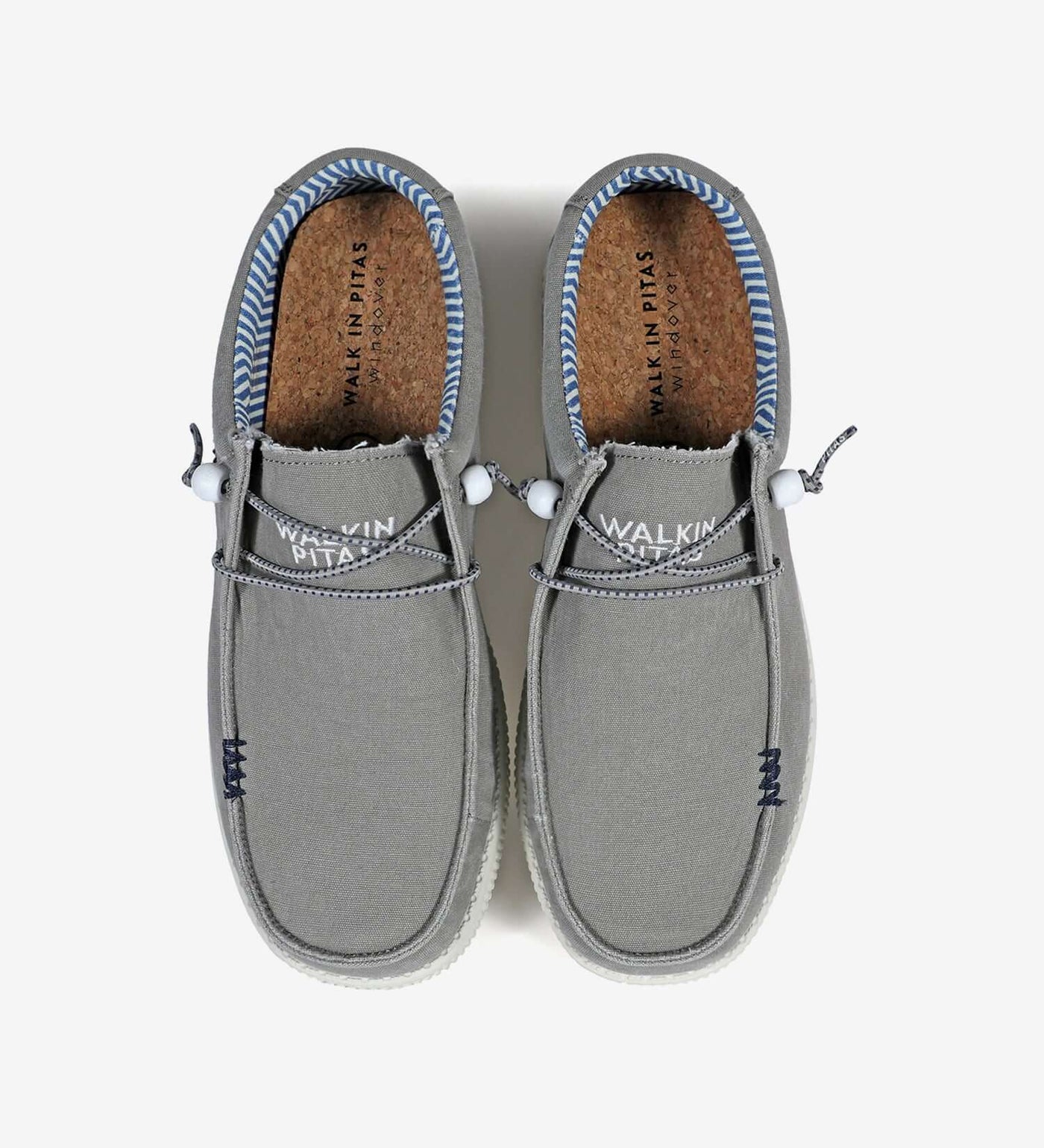 WP150 Ultralight Canvas Windover Wally shoes with elastic laces and tribal lining, inspired by American native tribes.