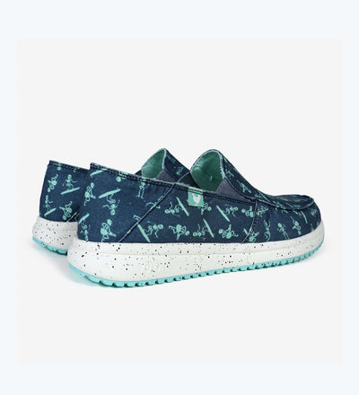 Blue Bones Ultralight Loafers with Kick-Down Heels and Grippy Rubber Outsoles, Featuring Unique Print and Shock Absorbent EVA Sole