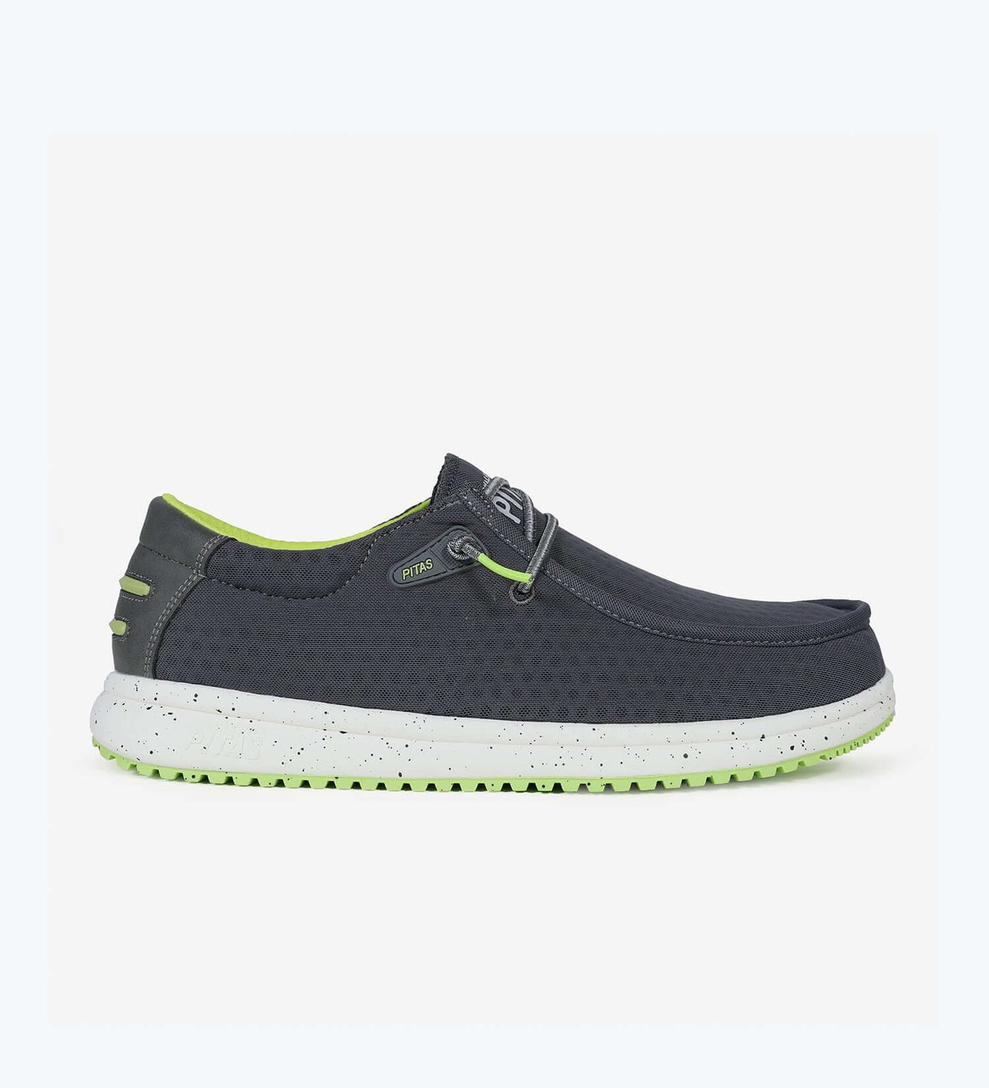 Stylish Hive Ultralight Wally shoe with easy-on elastic laces, breathable airflow upper, and hi-grip contrast rubber outsole.