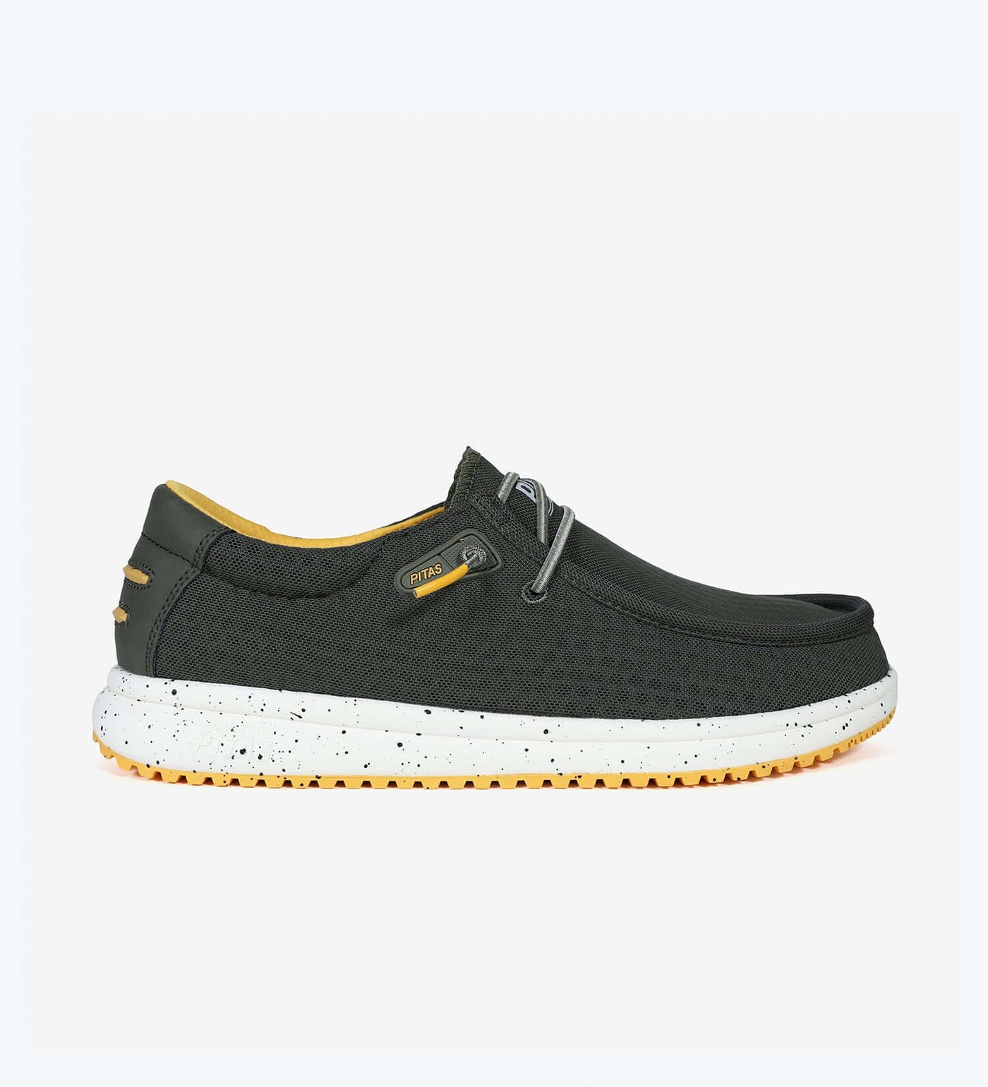 Hive Ultralight Wally shoe with easy-on elastic laces, airflow upper, shock absorbent EVA sole, and wave hi-grip rubber outsole.