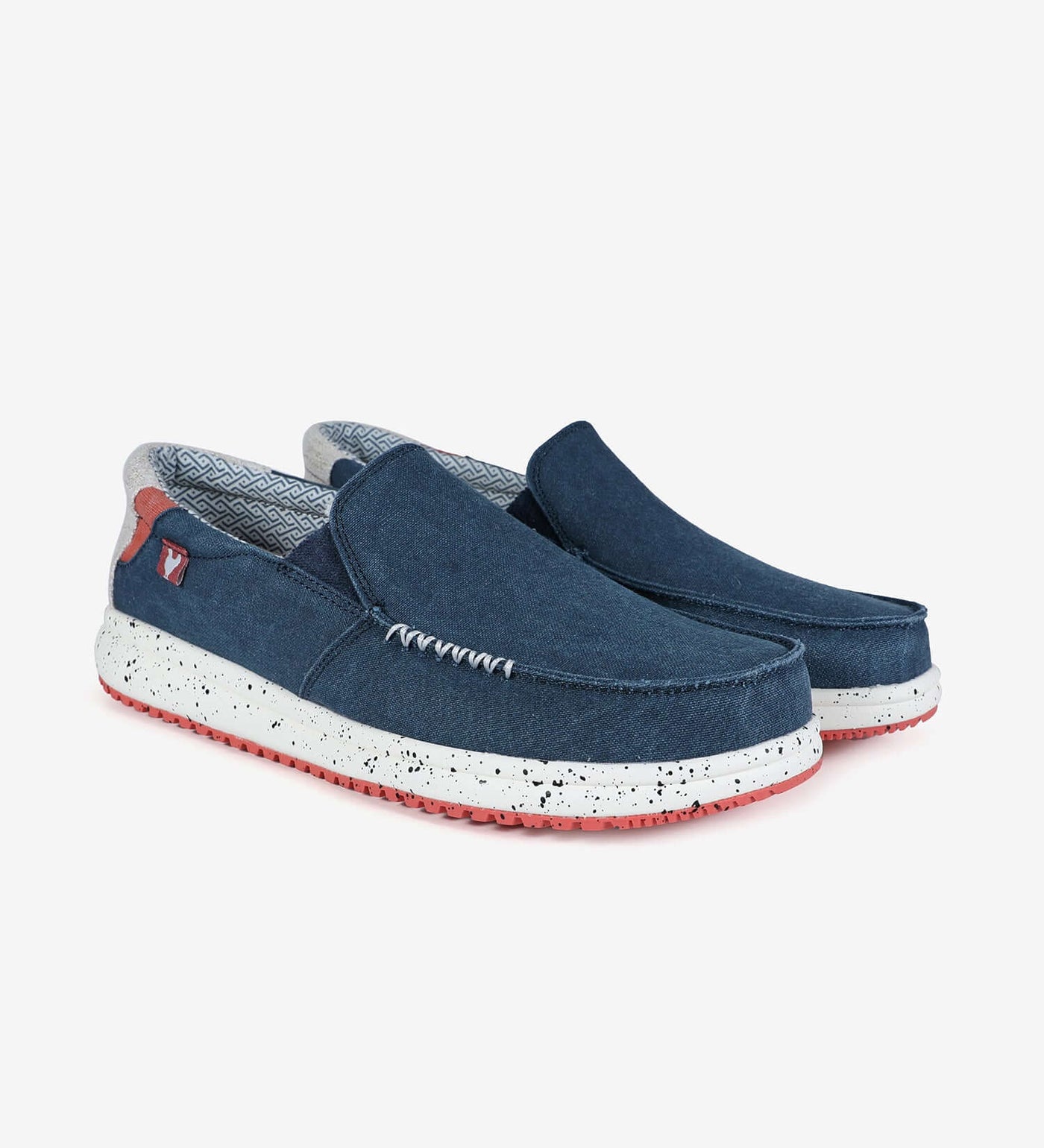 Intaki Ultralight Loafers with cotton upper, EVA sole, and contrast rubber outsole, perfect for summer comfort and style.