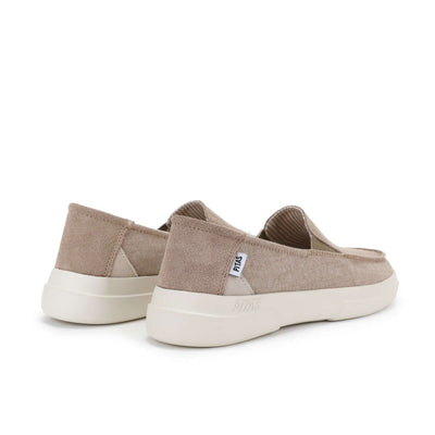 Jara Ultralight Slip-Ons with EVA sole and cotton upper featuring elasticated gussets and supportive heel, perfect for summer comfort.