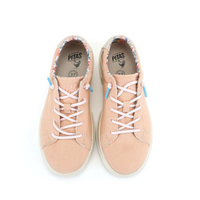 Iris Ultralight Sneakers with elastic laces, soft cotton flowery lining, and shock absorbent EVA sole, perfect for summer.