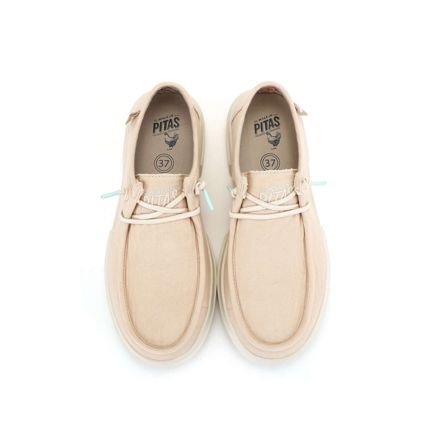 Dafne Ultralight Wally shoes with elastic laces, cotton upper, and EVA sole, perfect for breathability and comfort.