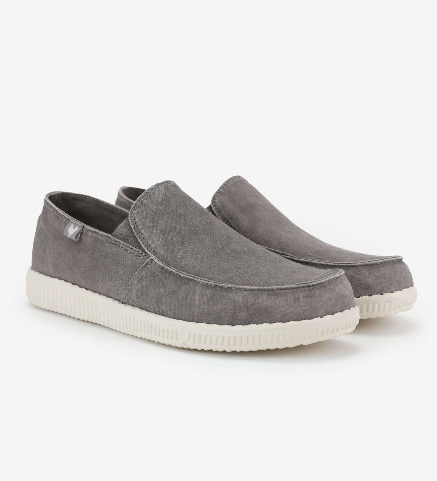 WP150 Ultralight Loafers in gray with shock absorbent EVA sole and cotton upper for summer comfort and style.